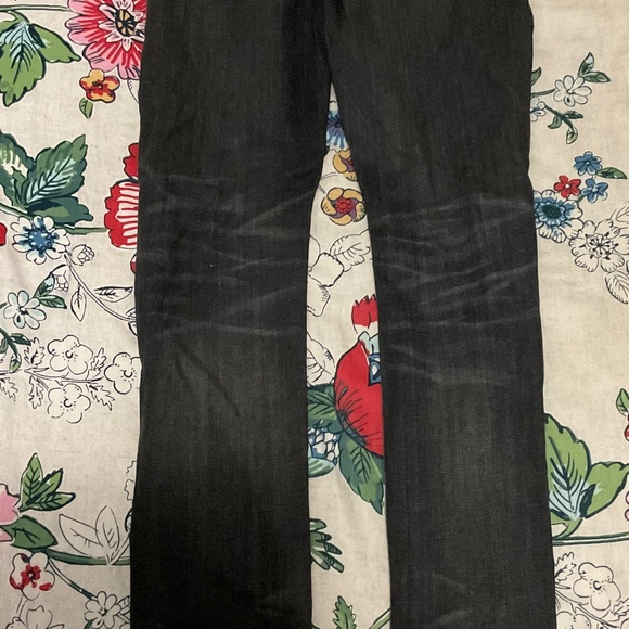 Denim & Supply Ralph Lauren Distressed Skinny Jeans Black Size 30 - Picture 7 of 12